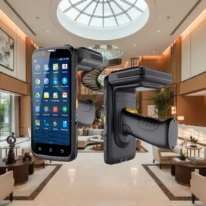 Rugged Handheld RFID PDA for 5.72Inch Industrial Android Mobile Computer Tablet PC Data Collector Barcode Scanner