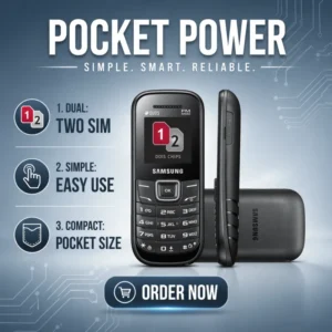 Rugged Mobile Phone French Spanish German Genuine TFT Single SIM 2G for Samsung E1207Y Original Keypad
