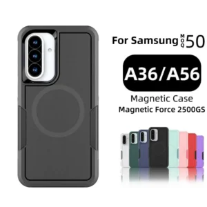 Rugged Shockproof Hard Case Magnetic Mobile Phone Cover Coque for Samsung Galaxy S25 FE S24 Ultra A17 A07 A56 A36 A16 Funda