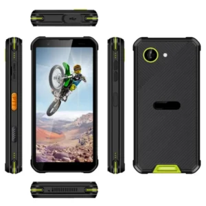 Rugged Smartphone Android 16 IP68 Waterproof NFC 4GB+64GB Global 4G Mobile Phone 5000mAh OTG Fingerprint Unlock