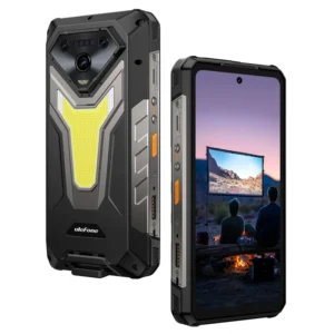 Rugged Water Resistant 5G LTE GSM Smartphone 25500mAh Battery 50MP+64MP+50MP Triple Camera 6.95 Inch AMOLED 120Hz Display 16GB