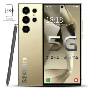 S24 Ultra 16GB+1TB 5G Smartphone 72MP+108MP 7.3 Inch with Built-in Pen 7800mAh Global Unlocking Smartphone Mobile Phone