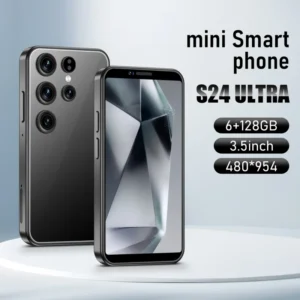 S24 Ultra Mini Android Smartphone 6GB+128GB LTE Cellular HD Screen Resolution French Operating Language Octa Core CPU