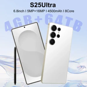 S25 Ultra 4G Android Smartphone 4GB 64GB MTK Octa Core 6.8 Inch Large Screen Dual Camera