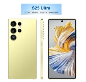 S25 Ultra 5G Mobile Phone Dual SIM Android 15 Dual SIM Dual Standby Full Screen 22G+1TB