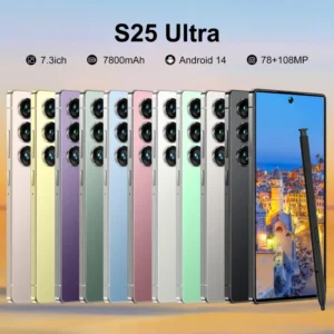 S25 Ultra 5G Smartphone 7.3 Inch HD Deca Core OLED 108MP Rear Camera LTE Android 14 Global Version Mobile Phone