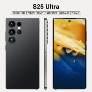S25 Ultra 7.3 Inch 5G Smartphone 16GB+1TB Dual SIM Nano Unlocked Smartphone