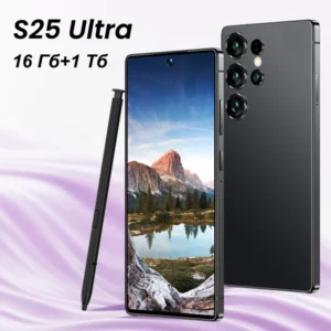 S25ultra 5G Smartphone 16GB RAM 108MP Rear Camera AMOLED Display Built In Pen