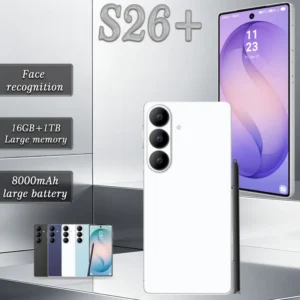 S26+ Android Smartphone Real 4G LTE 108MP High Pixel Camera Unlocked Phone