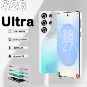 S26 Business Smart Phone Ultra HD 5G Dual SIM 108MP Rear Camera Supports CDMA LTE 8000mAh Octa Deca Core CPUs Global