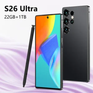 S26 ULTRA 5G Mobile Phone 7.3 Inch HD Screen MTK Processor 22GB+1T