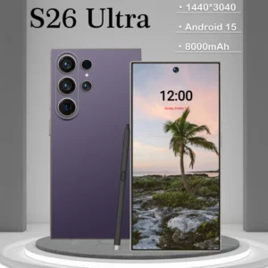 S26 Ultra 16GB RAM 1TB ROM Shockproof Entry Level 5G CE Full Screen 108MP Camera Android 15 Deca Core 7000mAh Fast