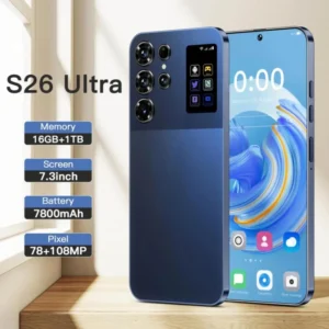 S26 Ultra 5G Gaming Smartphone 4K Screen 16GB+1TB 108MP Camera Face Recognition Dual SIM 3G 4G 5G