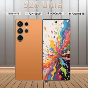 S26 Ultra 5G Smartphone 16GB RAM 1TB Storage Unlocked Android Mobile Phone Dual SIM