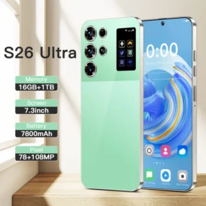 S26 Ultra 5G Smartphone 7.3 Inch HD 16GB+1TB Dual Card Unlocked Android 14.0 Global Version Spanish