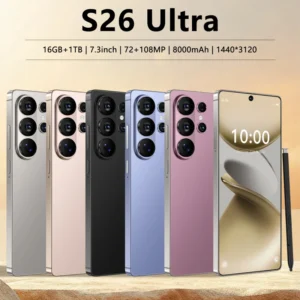 S26 Ultra 5G Smartphone High Configuration 16+1TB Unlocked LTE 108MP Deca Core HD Spanish Smart