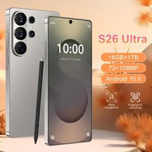 S26 Ultra 5G Smartphone High Configuration 16+1TB Unlocked LTE 108MP Decacore French Smart Mobile
