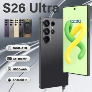 S26 Ultra 5G Smartphone High Configuration Deca Core 16+1TB Unlocked HD Spanish Smart Mobile