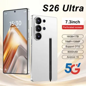 S26 Ultra 7.3inch HD Screen 5G Smartphone Android 15 Mobile Phone 16GB+1TB Dual Card Original Cellphone