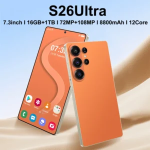 S26 Ultra Android 15 Face Recognition Business Grade High Quality Smartphone