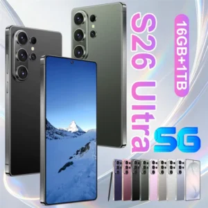 S26 Ultra Android 15 Face Recognition Business Grade High Quality Smartphone