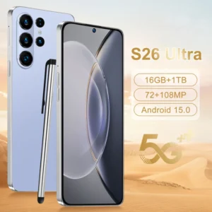 S26 Ultra Original 7.3Inch 16GB+1TB Android 5G Smartphones Unlocked Cellular CDMA LTE for Gaming