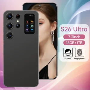 S26 Ultra Smartphone 16GB+1TB 5G Dual SIM Android 15 HD Screen 108MP Rear Camera