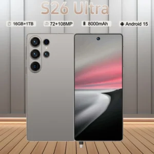 S26 Ultra Smartphone 6.9 Inch Screen 5G 16GB+1TB 108MP 10 Core Android 15 Dual SIM Face ID Global Version