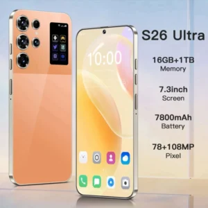S26 ultra 5G Smartphone Large Screen Mobile Phone Large Battery Original 3G & 4G Gaming Smartphone