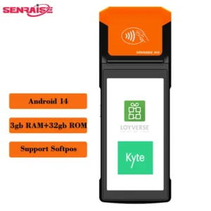 Senraise H10P Android 14 Portable Handheld Cash Register Mobile Pos Android Handheld Pos Machine Point Of Sale Pos
