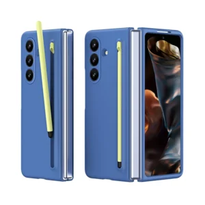 Shockproof Hard PC Phone Case with Pen Slots Protective Folding Mobile Phone Case for Samsung Galaxy Z Fold 7 6 5 4 3 5G Cases