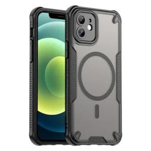 Shockproof Phone Case PC+TPU for iPhone 11 12 13 14 15 16 Magnetic for iPhone 11 12 13 14 15 16 17 Pro Max
