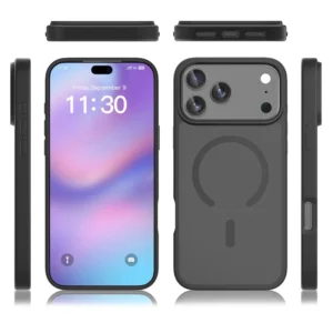 Skin Feeling Magnetic Case for iPhone 17 Promax Hard PC Matte Back Cover for iPhone 17 16 15 14 13 12 Case Cover