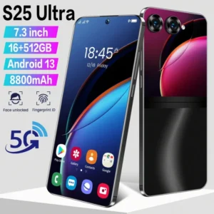 Smartphone 6.8inch OLED Curved Screen 5G 512GB Android Mobile Phone S25 Ultra