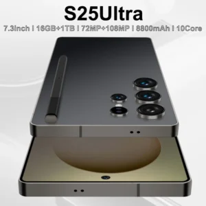 Smartphone S25 Ultra 5G 16GB+1TB 7.3 Inch 3G/4G/5G Android 15 Smart Cell Phone S25 Ultra Mobile Phone