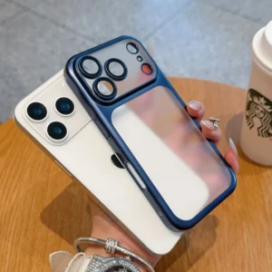 Smooth and Hazy Transparent Anti Fingerprint PC Hard Mobile Phone Cover for iPhone 17 Pro Max 16 15 14 13 12