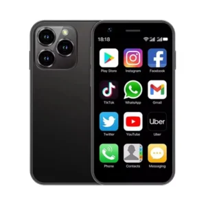 Soyes XS16 Mini Smartphone 4G Network 2 SIM Standby Android 8.1 Play Store 3 Inch Screen 5MP Camera WhatsApp Compact PocketPhone