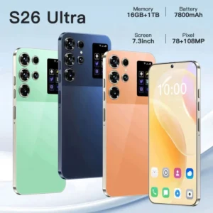 Strong 10 Core Processor 5G Phone S26 Mobile Phone Dual Sim Card
