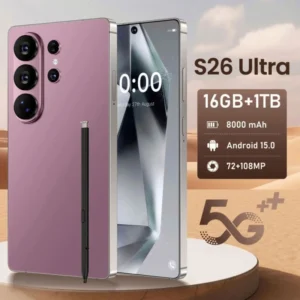 Strong 10 Core Processor 5G Phones S26 Mobile Phone Dual Sim Card Phone