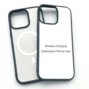 Sublimation Magnetic Wireless Charging Phone Case Custom TPU PC 2D Soft Plastic Cell Phone Case Blanks for iPhone 16 17 Pro Max
