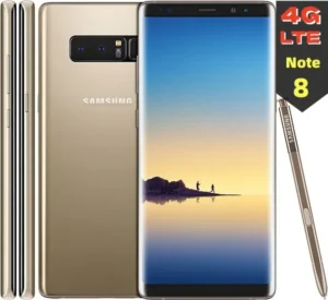 Sumsung Note 8 Smartphone 6.3″ 128GB 4G LTE Mobile Phones With S Pen Unlocked