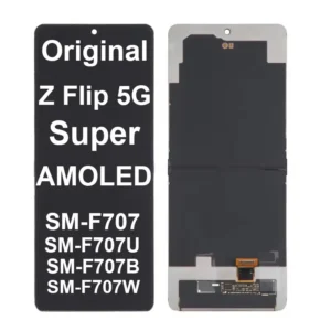 Super AMOLED Display Screen Replacement Mobile Phone Lcds Original Z Flip 5G for Samsung Galaxy F707 F707U F707B F707W KINGMAX