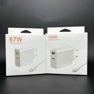 Super Fast Charging 120W 67W USB Charger 6A Cable USB Fast Charger Wall Phone Charger Power Adapter for Xiaomi