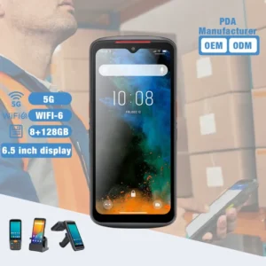 TC-65 Android 13 5G Rugged PDA Smartphone Handheld Inventory Mobile Data Terminal 1D/2D QR Barcode Scanner IP68 Sealed