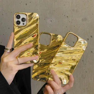 Texture Hard Phone Case for iPhone 16 Pro Max for Apple 15 Shell Solid Color Glossy Surface 13 Couple 12 Soft 7 Plus Retail Cover
