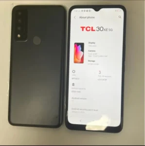 Top Selling 5G Smartphone 30XE with 6.52 Inch PLS Display Octa Core 4GB+64GB LTE Fingerprint Recognition