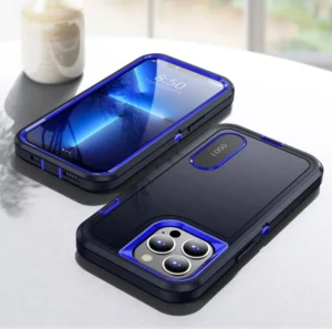 Triple Layer Defense Heavy Duty Defend Grade Mobile Phone Cases for iPhone 16 15 Pro Max Anti Drop Phone Case for Samsung S23