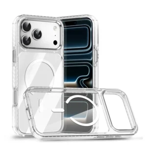Two Colors Hard Shockproof Mobile Phone Case for iPhone 17 Pro Max PC+TPU Material
