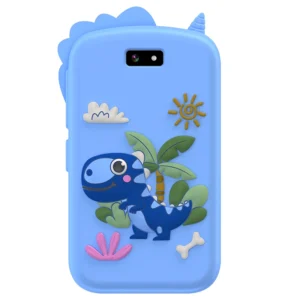 Type C Kids Phone 4G Nano Sim Card GPS SOS Dual Cameras Video Call Gift for Child Girls Boys Smart Watch