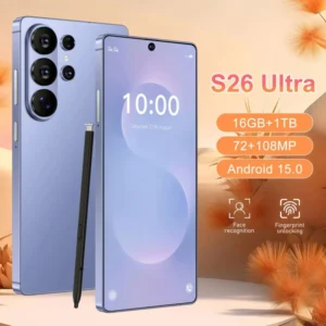 ULTRA 5G S26 Smartphone Original 108MP Rear Camera 7.3 Inch HD Screen 7800mAh Battery Unlocked Cellular Smart Features